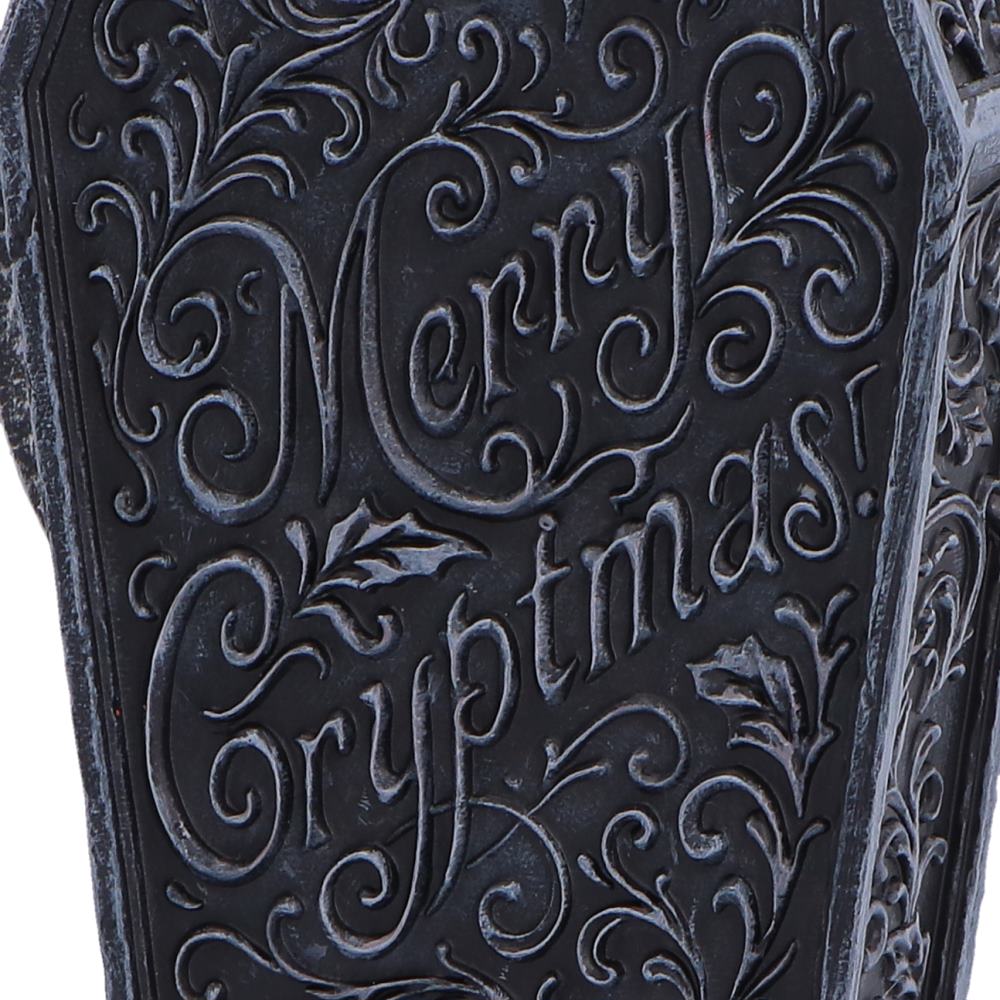 Silent Nightmares - Merry Cryptmas Christmas Reaper Coffin Figurine
