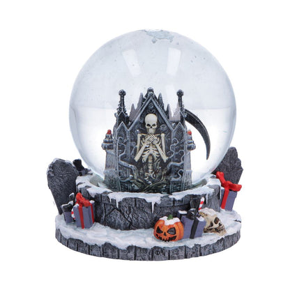 Silent Nightmares - Seasons Reapings Christmas Snow Globe