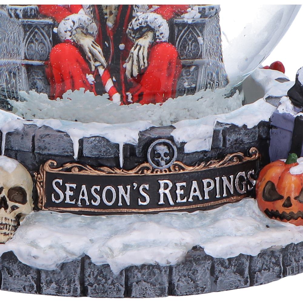 Silent Nightmares - Seasons Reapings Christmas Snow Globe