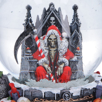 Silent Nightmares - Seasons Reapings Christmas Snow Globe