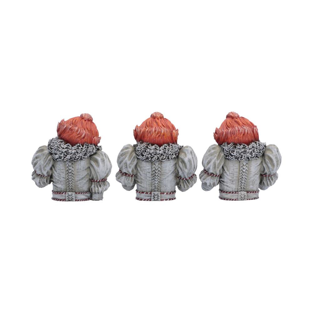 *PRE-ORDER* Nemesis Now 3 Inch Resin Collectible Figurine Set - Three Wise Pennywise
