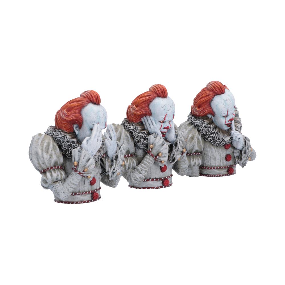 *PRE-ORDER* Nemesis Now 3 Inch Resin Collectible Figurine Set - Three Wise Pennywise