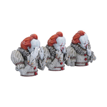 *PRE-ORDER* Nemesis Now 3 Inch Resin Collectible Figurine Set - Three Wise Pennywise