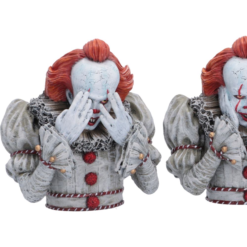 *PRE-ORDER* Nemesis Now 3 Inch Resin Collectible Figurine Set - Three Wise Pennywise