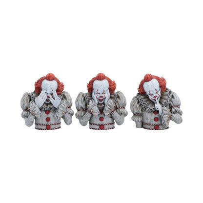 *PRE-ORDER* Nemesis Now 3 Inch Resin Collectible Figurine Set - Three Wise Pennywise