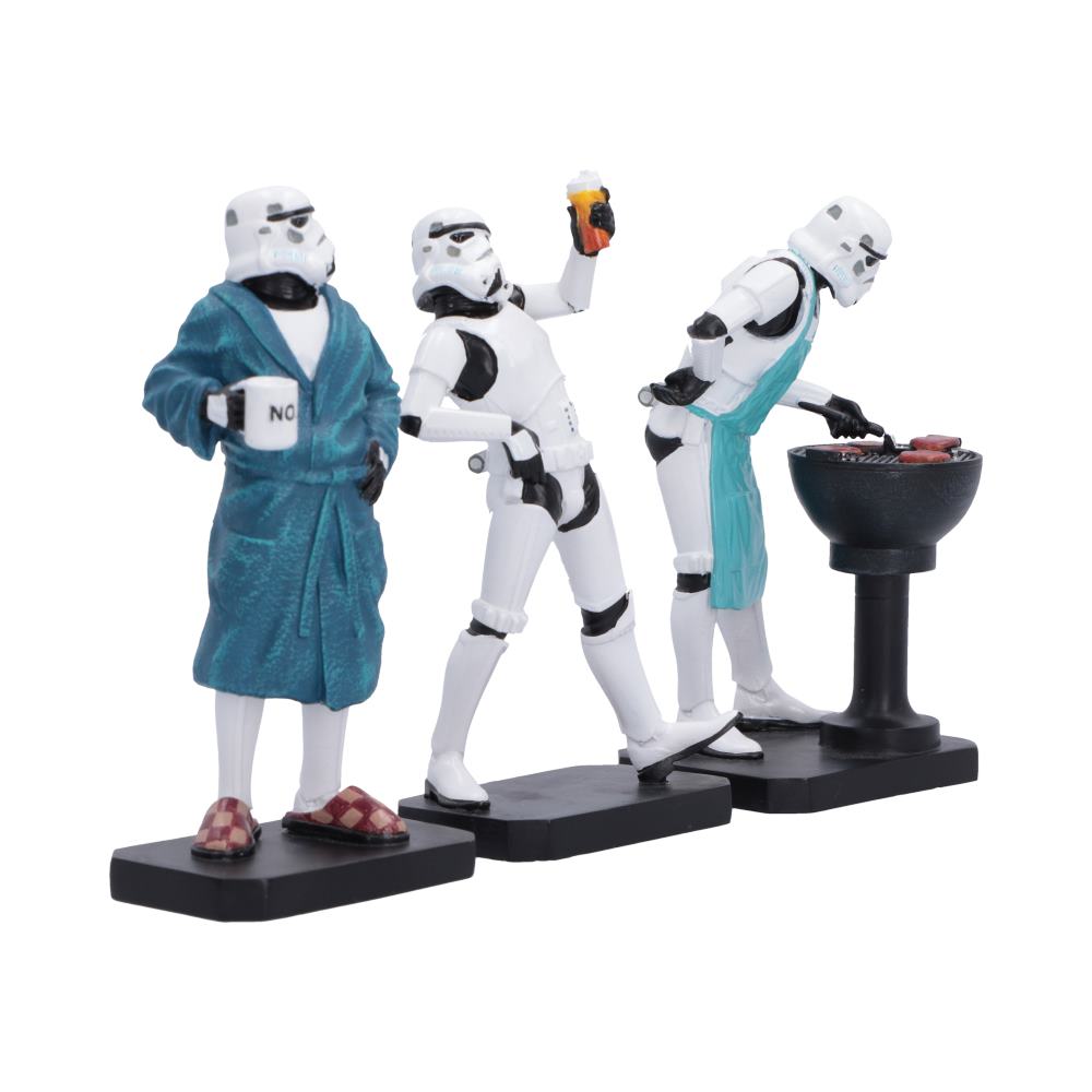 *PRE-ORDER* Star Wars The Original Stormtrooper 4 Inch Resin Collectible Figurine - Stormtrooper Living for the Weekend