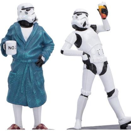 *PRE-ORDER* Star Wars The Original Stormtrooper 4 Inch Resin Collectible Figurine - Stormtrooper Living for the Weekend