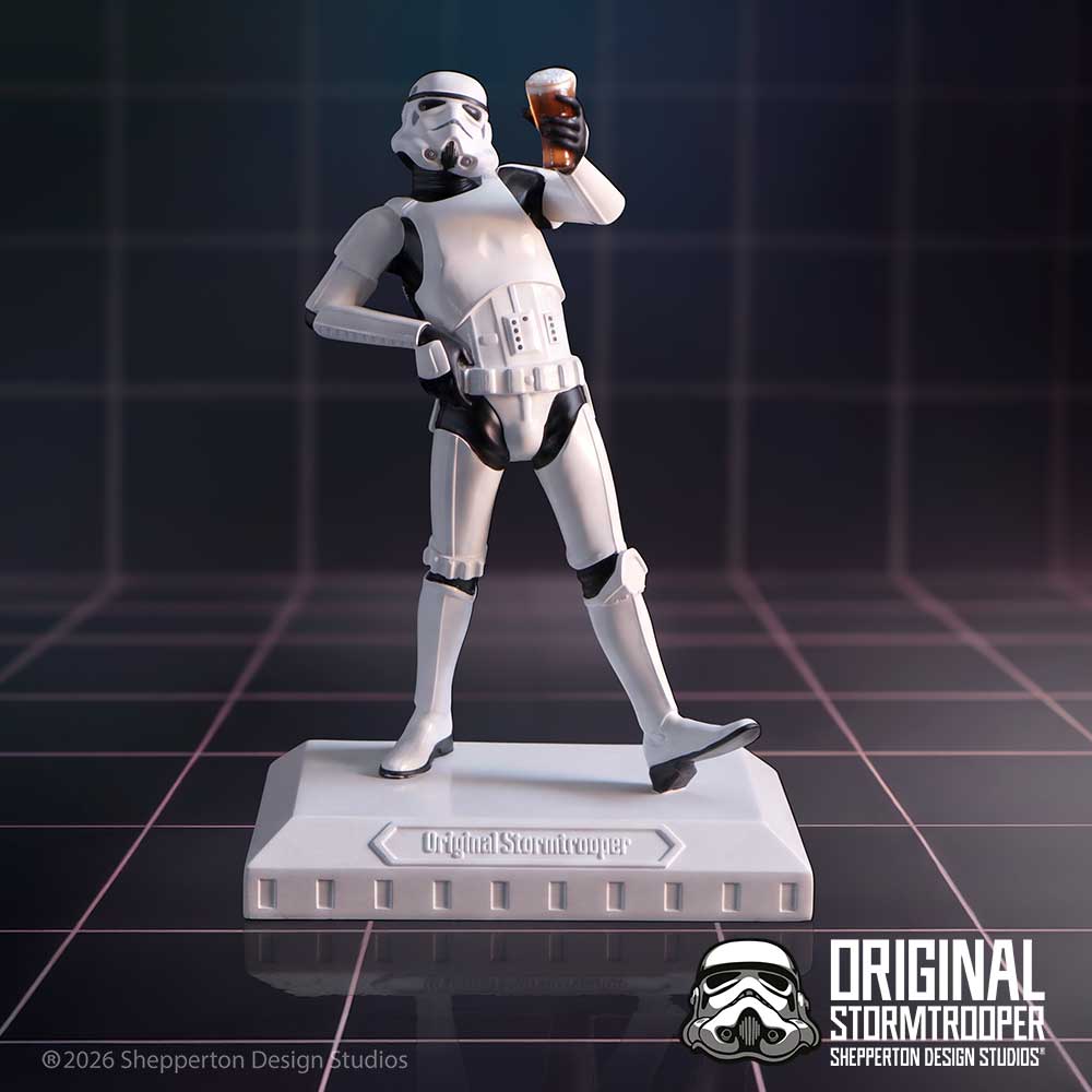 *PRE-ORDER* Star Wars The Original Stormtrooper 7 Inch Resin Collectible Figurine - Stormtrooper Raise a Glass