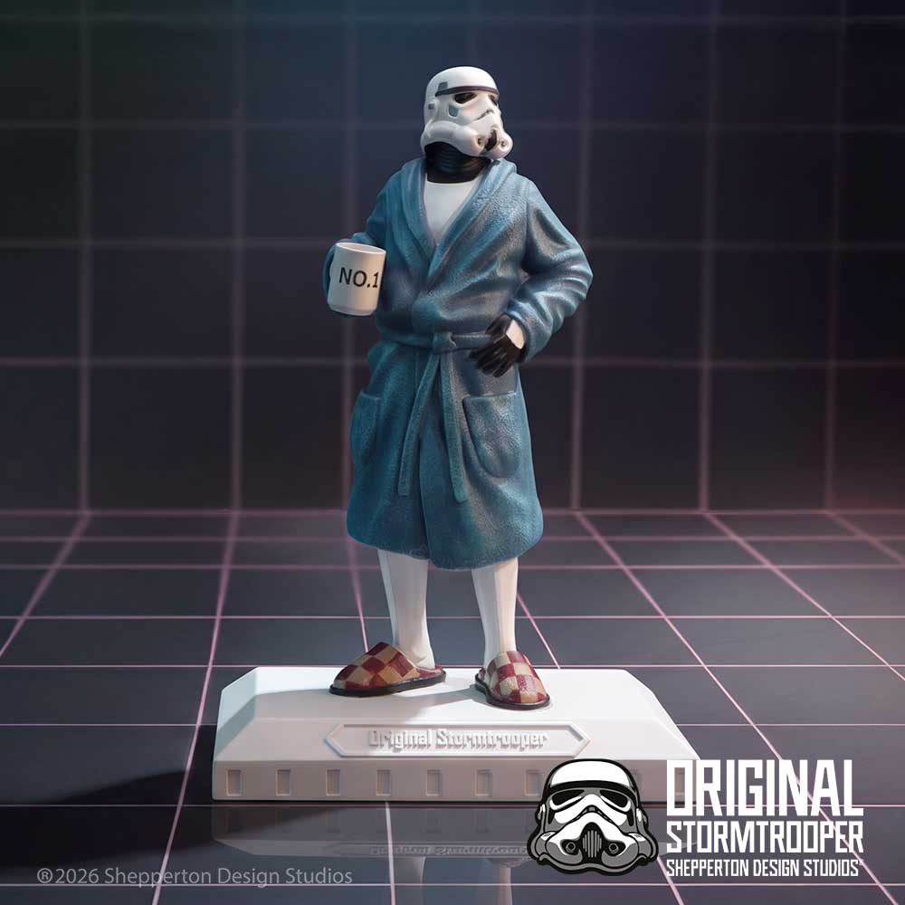 *PRE-ORDER* Star Wars The Original Stormtrooper 7 Inch Resin Collectible Figurine - Stormtrooper Off Duty