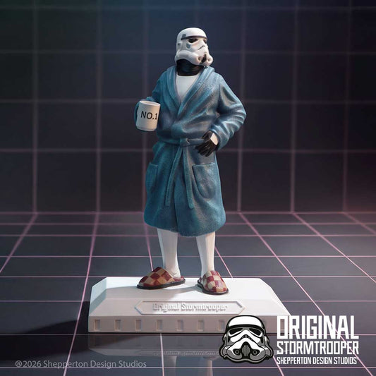 *PRE-ORDER* Star Wars The Original Stormtrooper 7 Inch Resin Collectible Figurine - Stormtrooper Off Duty