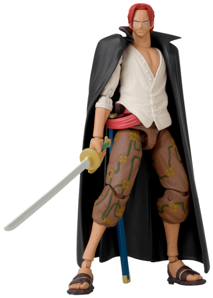 One Piece Anime Heroes 6.5 Inch Scale Action Figure - Shanks
