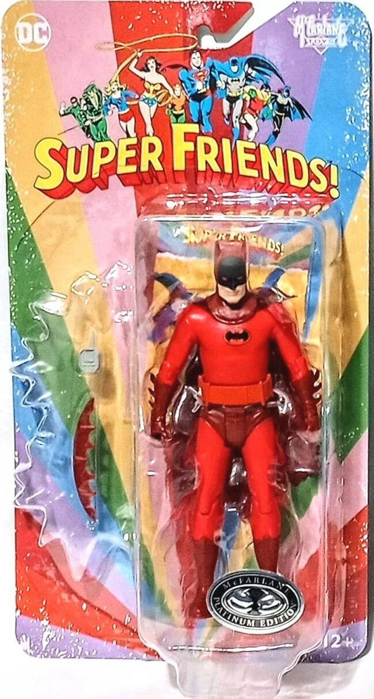McFarlane DC Retro Super Friends 6 Inch Action Figure Wave 12 - Batman (Platinum Edition)