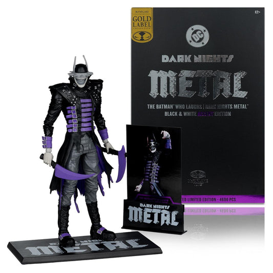 DC Multiverse 7 Inch Action Figure - The Batman Who Laughs (Dark Knights Metal) (Gold Label)