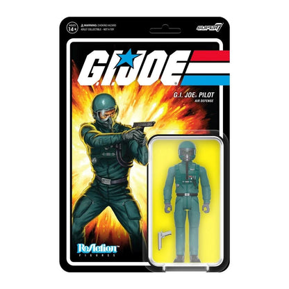 G.I. Joe ReAction Action Figure Wave 7 - G.I. Joe Pilot (Facemask)