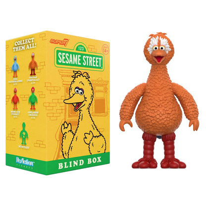 Sesame Street ReAction Action Figure Wave 5 Blind Box - Big Birds From Around The World