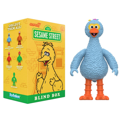 Sesame Street ReAction Action Figure Wave 5 Blind Box - Big Birds From Around The World