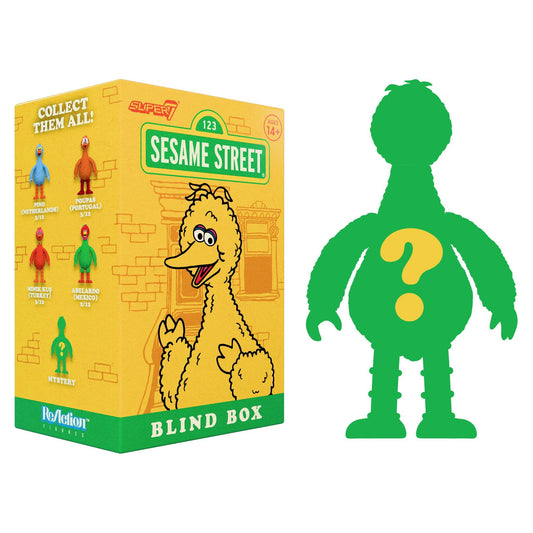 Sesame Street ReAction Action Figure Wave 5 Blind Box - Big Birds From Around The World
