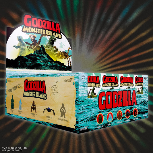 *PRE-ORDER  TOHO Blind Box Wave 13 (Showa Monster Island) Action Figure Wave 13  Blind Box Assortment