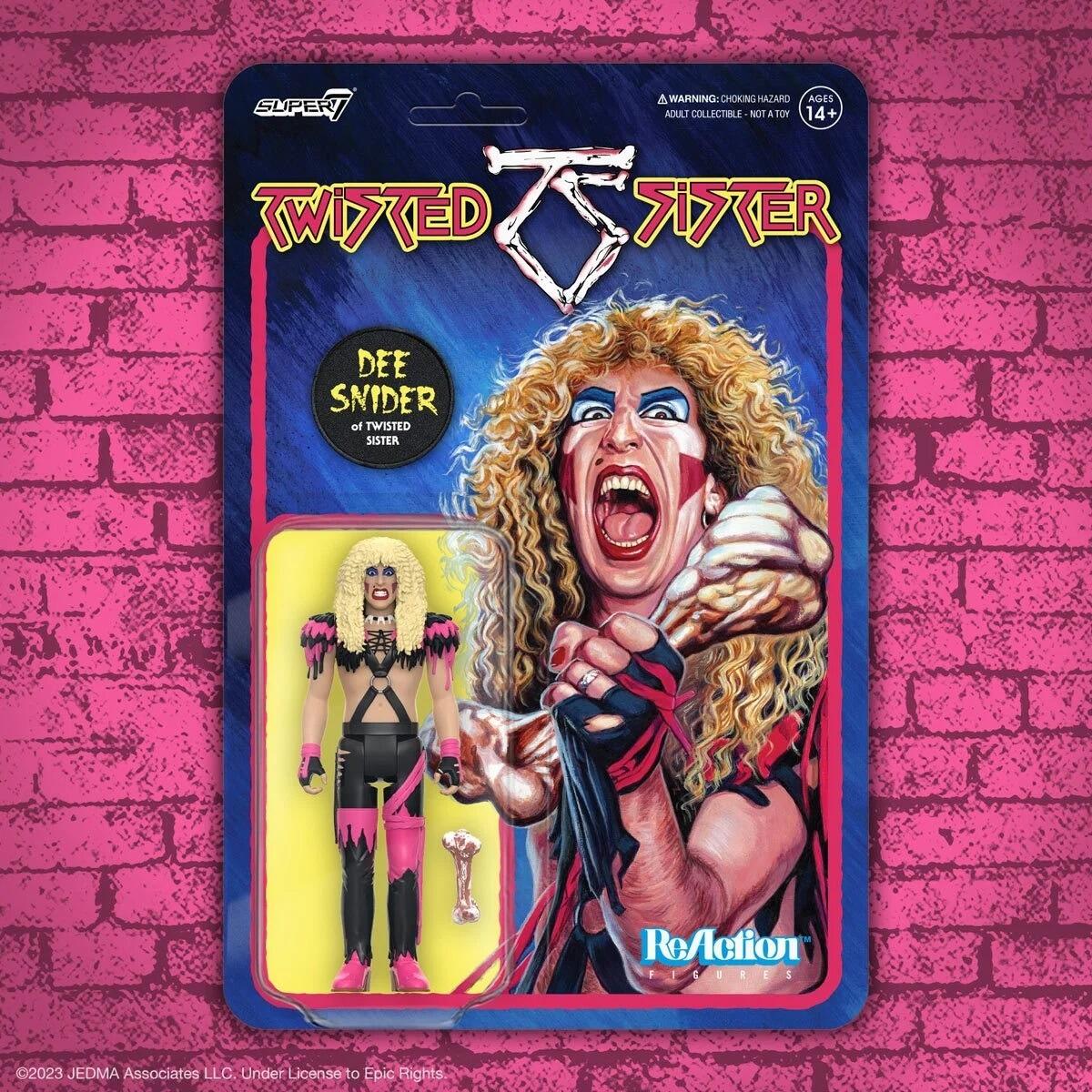 Twisted Sister ReAction Action Figure - Dee Snider