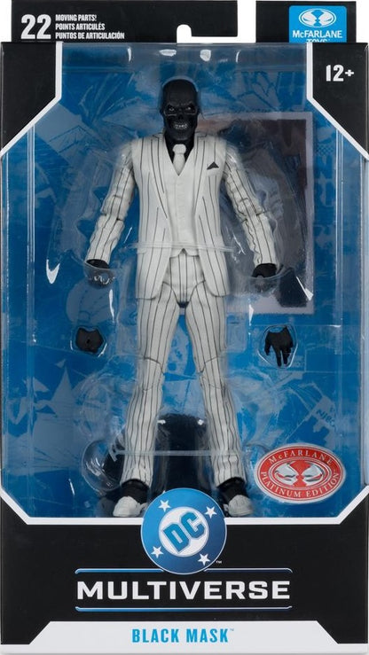 DC Multiverse 7 Inch Scale Action Figure - Black Mask (DC Classic) (Red Platinum)