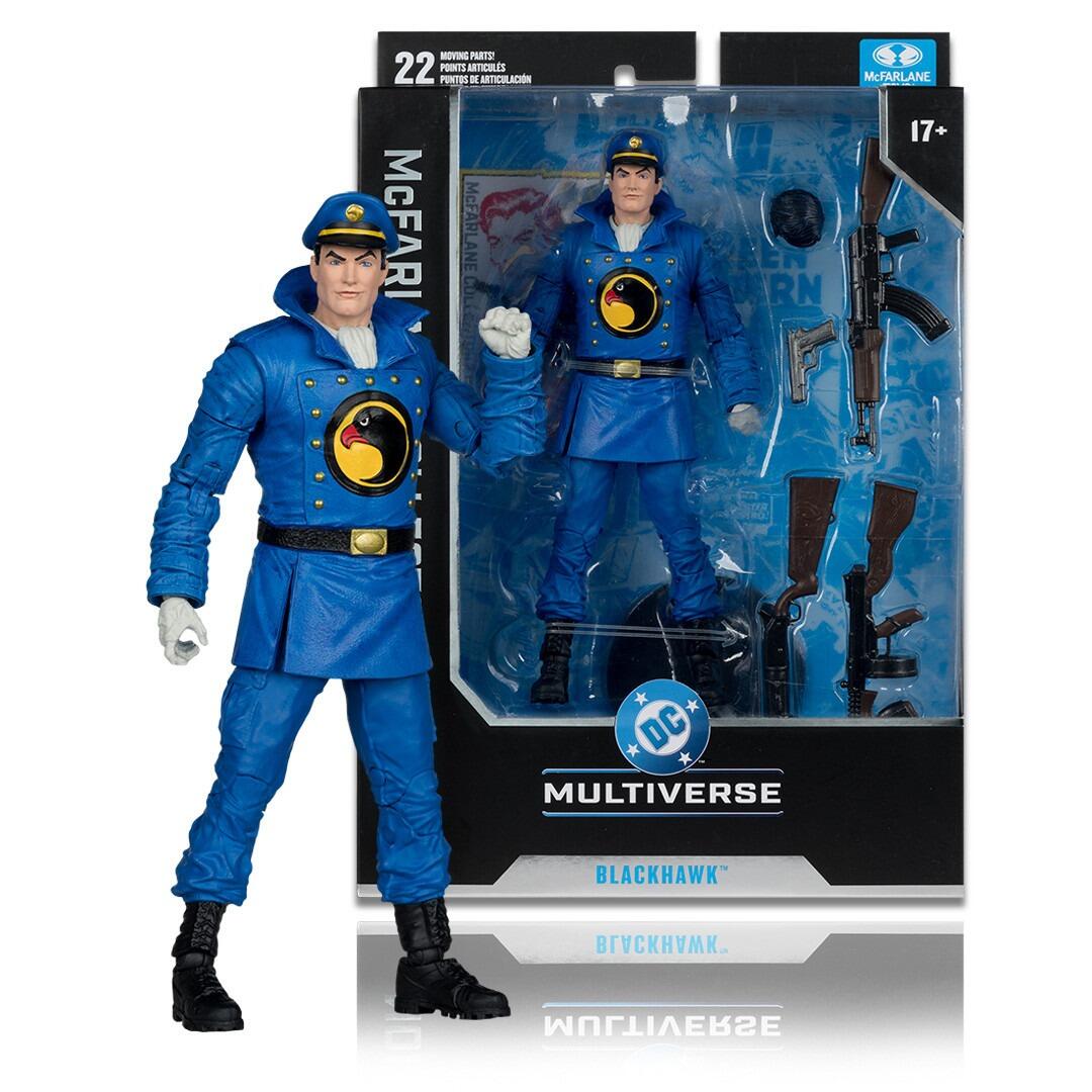 DC McFarlane Collector Edition #49 7 Inch Action Figure - Blackhawk (DC Classic)