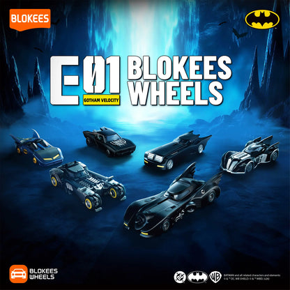 DC Batman Wheels E01 Blokees Model Kit - Gotham Velocity Blind Box