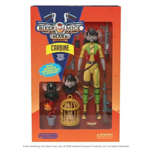 *PRE-ORDER Biker Mice from Mars Action Figure Wave 2 - Carbine
