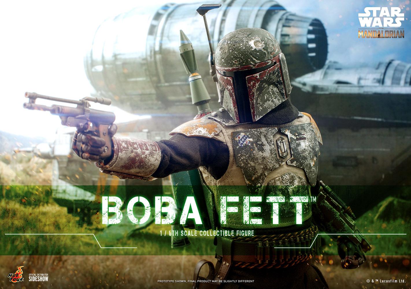 Boba Fett (The Mandalorian) - Star Wars Hot Toys Collectibles 1/6 Scale Action Figure