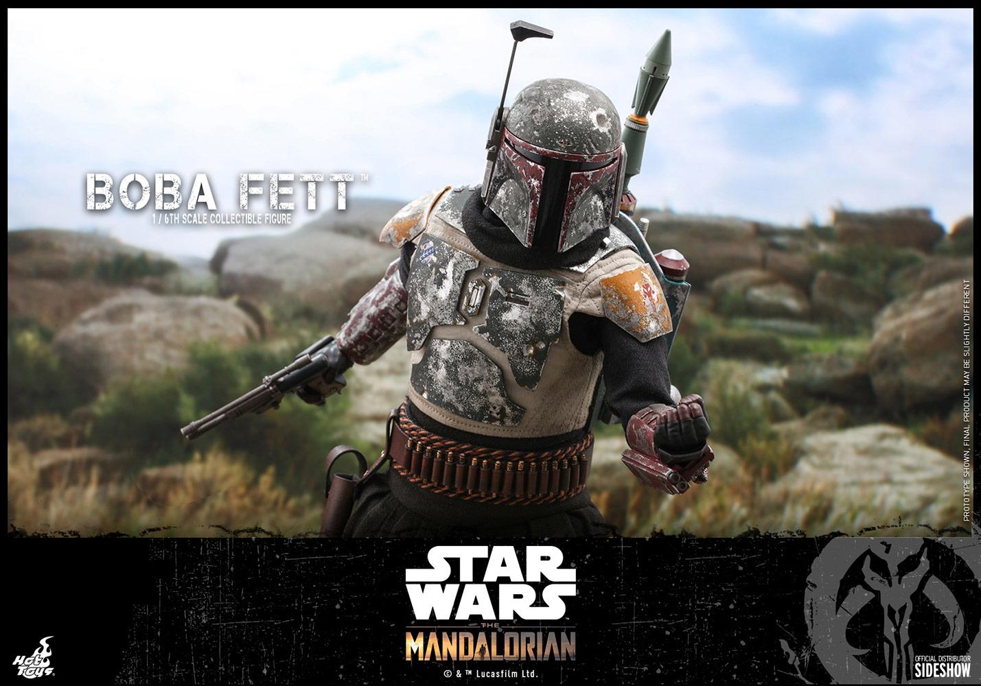 Hot Toys Star Wars Boba Fett フィギュア Boba Fett (The Mandalorian) - Star Wars Hot Toys Collectibles 1/6