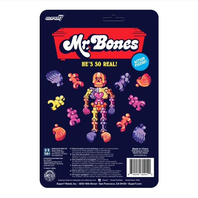 Mr Bones Reaction Action Figure - Mr Bones