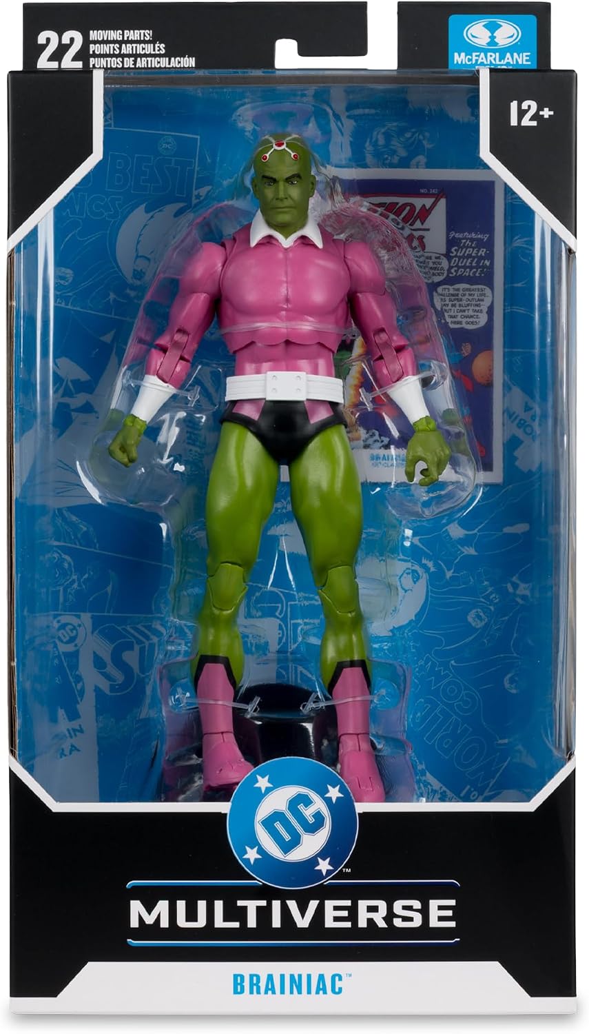 DC Multiverse 7 Inch Scale Action Figure - Brainiac (DC Classic)