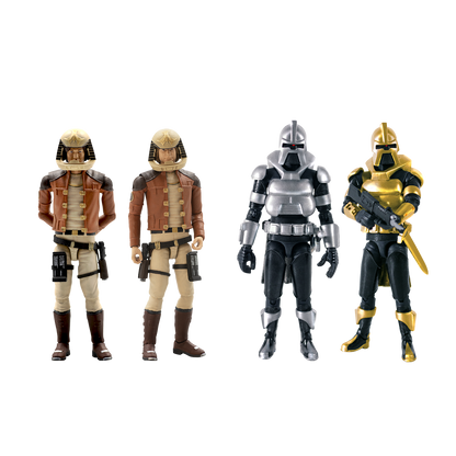 *PRE-ORDER Battlestar Galactica 3.75 Inch Scale Action Figure Wave 1 - Set of 4