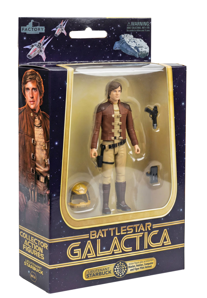 *PRE-ORDER Battlestar Galactica 3.75 Inch Scale Action Figure Wave 1 - Lieutenant Starbuck