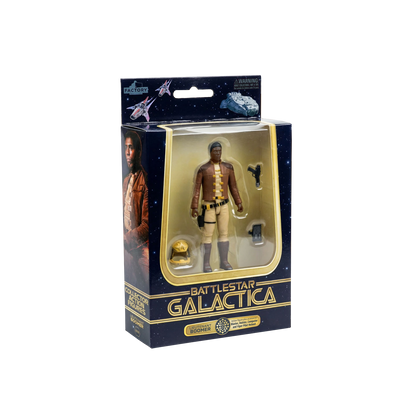*PRE-ORDER Battlestar Galactica 3.75 Inch Scale Action Figure Vehicle - Colonial Viper With Lieutenant Boomer
