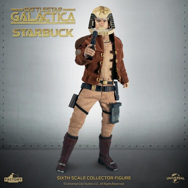 *PRE-ORDER Lieutenant Starbuck - Battlestar Galactica Factory Entertainment 1/6 Scale Collectible Action Figure