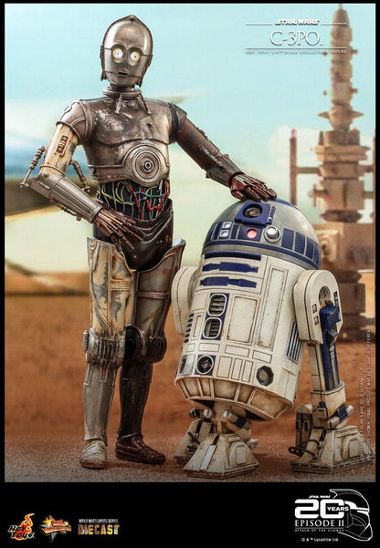 C-3PO - Star Wars Attack of the Clones 20th Anniversary Hot Toys Collectibles 1/6 Scale Action Figure