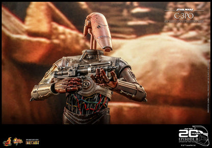 C-3PO - Star Wars Attack of the Clones 20th Anniversary Hot Toys Collectibles 1/6 Scale Action Figure