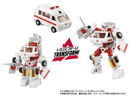 *PRE-ORDER Transformers Takara Tomy Missing Link Action Figure - C-15 Ratchet