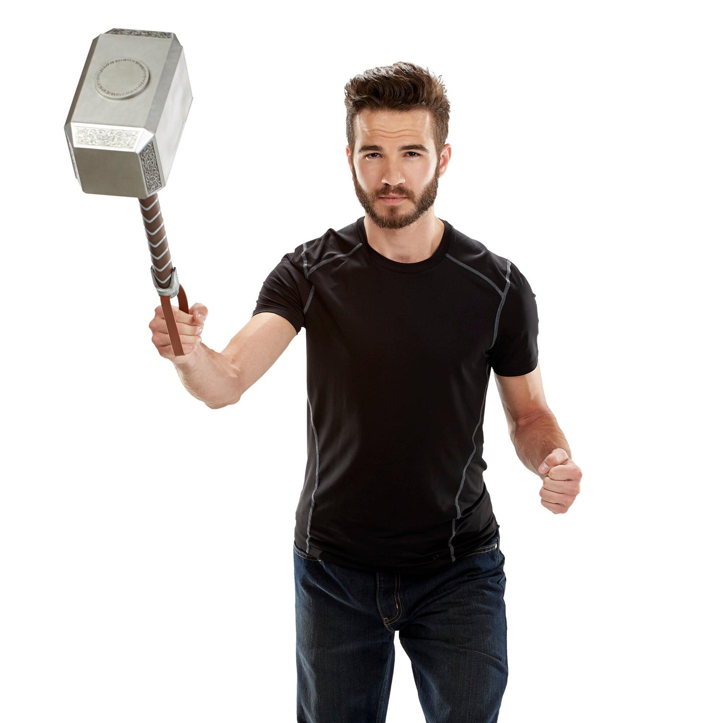Marvel Legends Thor Mjolnir Hammer Electronic Prop Replica (Re-Run)
