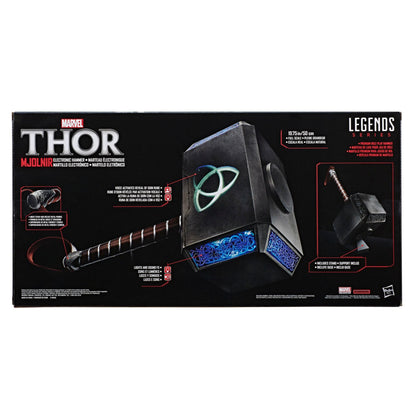 Marvel Legends Thor Mjolnir Hammer Electronic Prop Replica (Re-Run)
