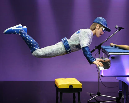 Ultimate 8 Inch Scale Action Figure - Elton John with Piano (Live 1975)