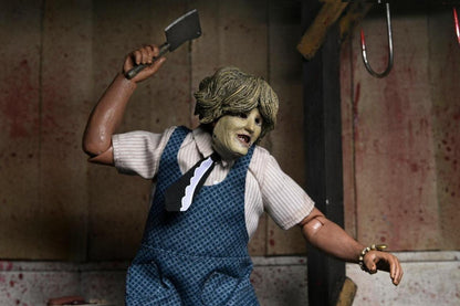 Texas Chainsaw Massacre Ultimate 8 Inch Clothed Action Figure - Leatherface (Old Lady Mask)