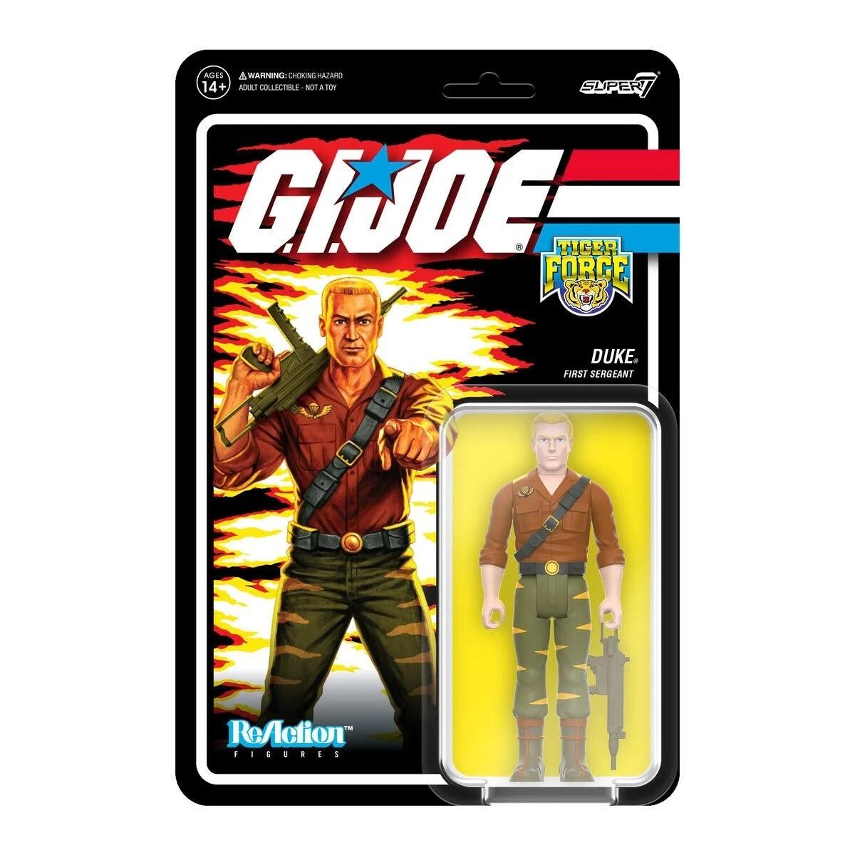 G.I. Joe ReAction Action Figure Wave 6 - Duke (Tiger Force)