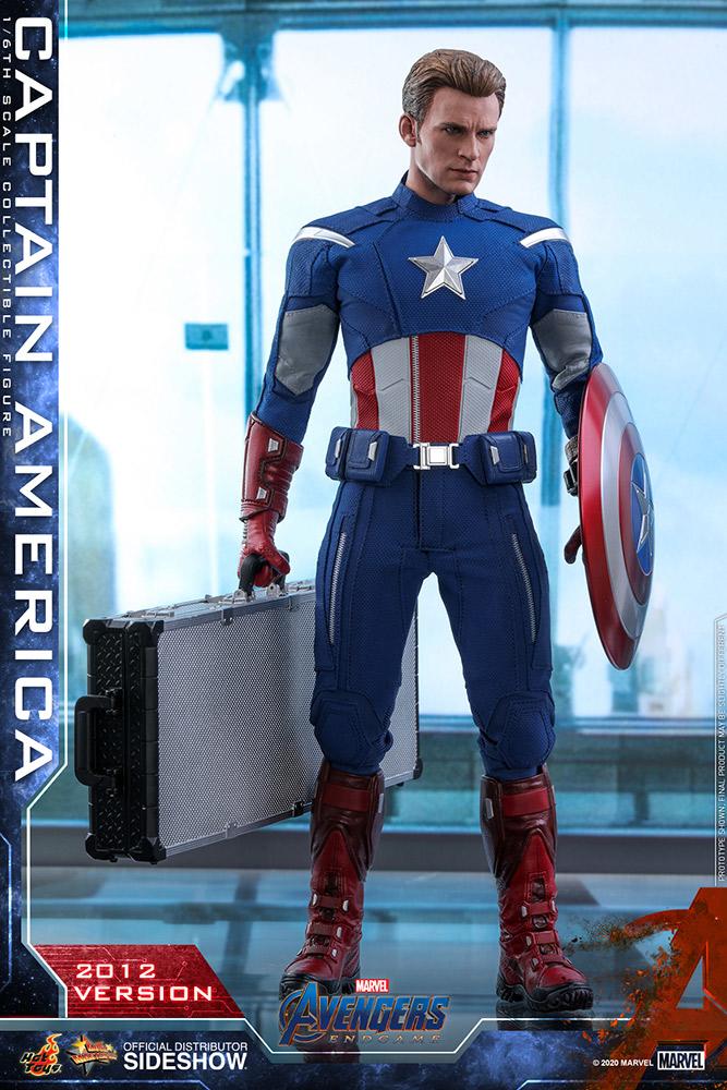 アメコミ Hot Toys Captain America 2012 Version Captain America (2012 Version) - Marvel Hot Toys Collectibles 1/6