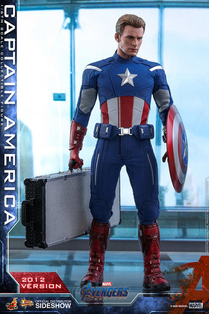 Captain America (2012 Version) - Marvel Hot Toys Collectibles 1/6 Scale Action Figure