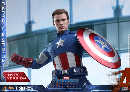 Captain America (2012 Version) - Marvel Hot Toys Collectibles 1/6 Scale Action Figure