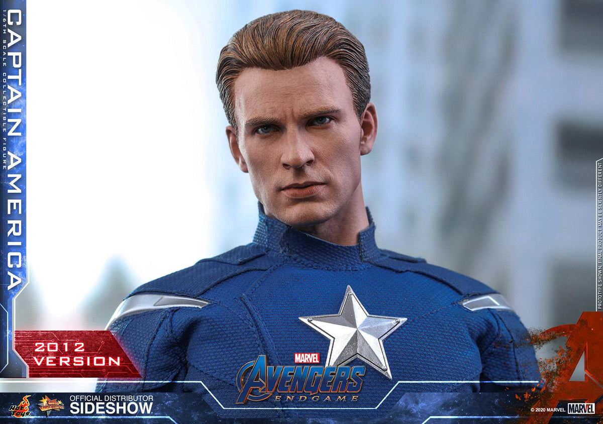 Captain America (2012 Version) - Marvel Hot Toys Collectibles 1/6 Scale Action Figure