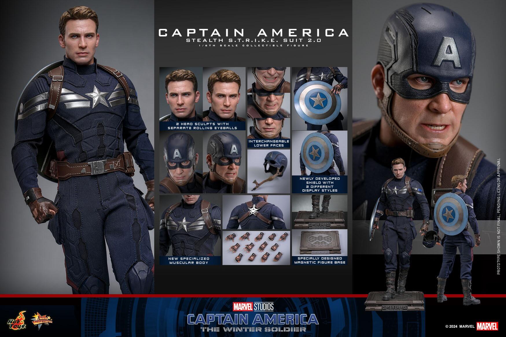 Captain America (Stealth Strike Suit 2.0) - Marvel Captain America