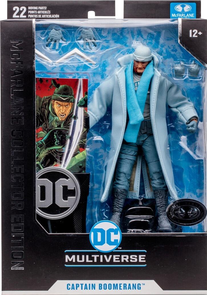 DC McFarlane Collector Edition #13 7 Inch Action Figure - Captain Boomerang (Platinum Edition)