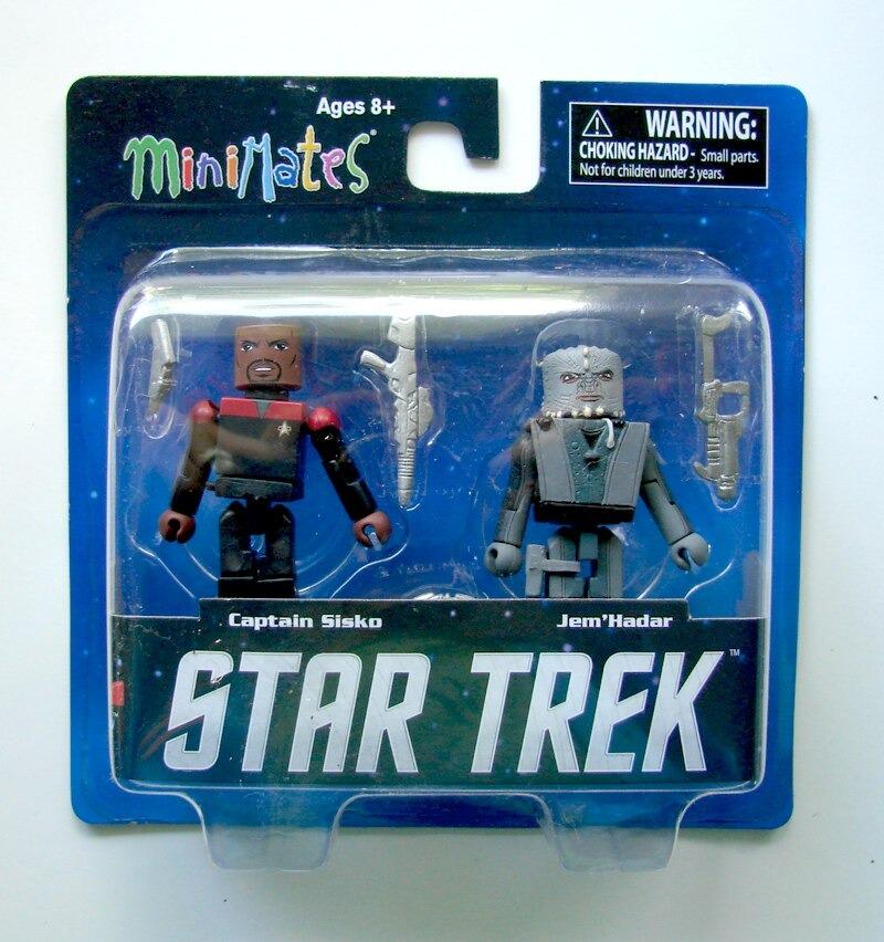 Star Trek Captain Sisko and Jem Hadar Minimates -  Action Figure